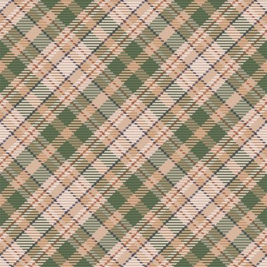 İskoç ekosesinin kusursuz deseni. Kumaş dokusunu kontrol ederek tekrarlanabilir arkaplan. Çizgili tekstil izinin düz vektör arkaplanı.