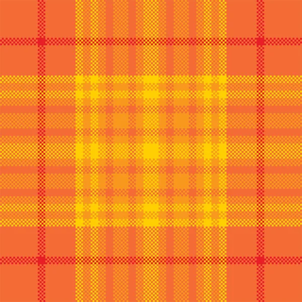 Tartan Ruitpatroon Naadloos Print Stof Textuur Controleer Vectorachtergrond — Stockvector