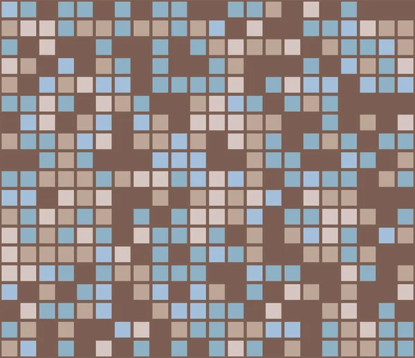 Farbmosaik Bunter Hintergrund Abstraktes Nahtloses Muster Vektorillustration — Stockvektor