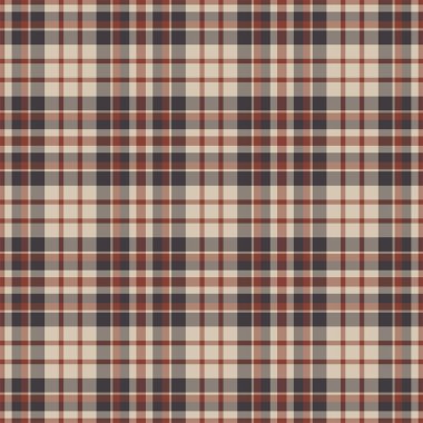 Ekose desenleri kontrol et. Tekstil süslemesinin vektör arkaplanı. Düz kumaş tasarımı. Tartan.