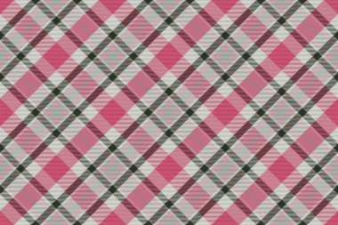 Ekose desenli. Kumaş dokusunu kontrol et. Çizgili kare arka plan. Vektör tekstil tasarımı tartan.
