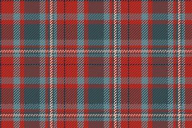 İskoç ekosesinin kusursuz deseni. Kumaş dokusunu kontrol ederek tekrarlanabilir arkaplan. Çizgili tekstil izinin düz vektör arkaplanı.