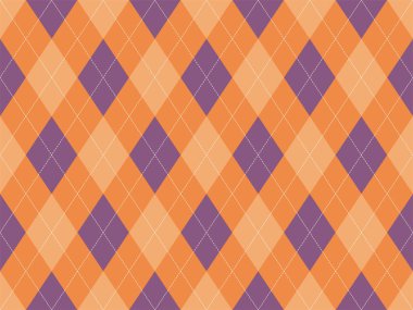 Argyle deseni kusursuz. Kumaş dokusu arka planı. Klasik argill vektör süslemesi.
