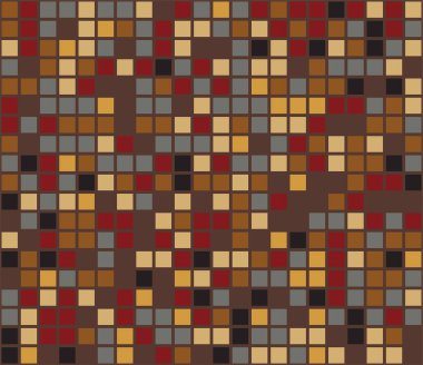 Renkli mozaik. Renkli bir geçmiş. Soyut, pürüzsüz desen. Vektör illüstrasyonu. 