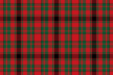 Ekose desenli. Kumaş dokusunu kontrol et. Çizgili kare arka plan. Vektör tekstil tasarımı tartan.