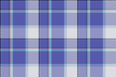 İskoç ekosesinin kusursuz deseni. Kumaş dokusunu kontrol ederek tekrarlanabilir arkaplan. Çizgili tekstil izinin düz vektör arkaplanı.