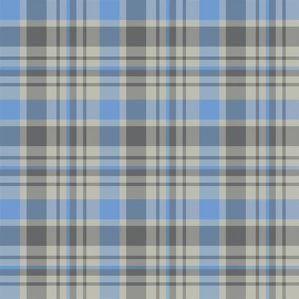 Vérifier Motif Sans Couture Plaid Fond Vectoriel Ornement Textile Conception — Image vectorielle