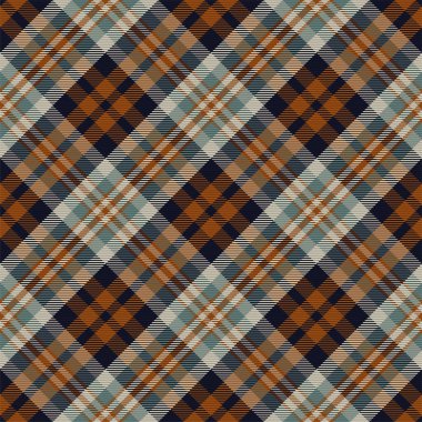 Ekose desenli. Kumaş dokusunu kontrol et. Çizgili kare arka plan. Vektör tekstil tasarımı tartan.