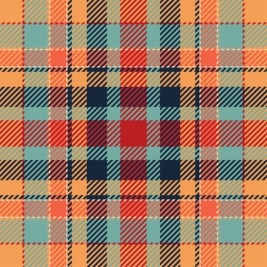 Tartan İskoçya kusursuz ekose desenli taşıyıcı. Retro arkaplan kumaşı. Tekstil baskısı, ambalaj kağıdı, hediye kartı, duvar kağıdı düz tasarım için klasik denetim renk kare geometrik dokusu.