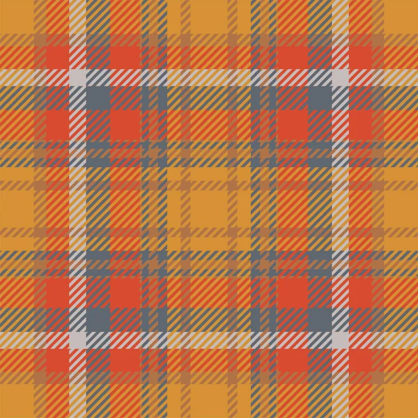 Tartan Scotland Seamless Plaid 빈티지는 인쇄에 네모난 기하학적 포장지 디자인을 — 스톡 벡터