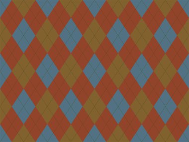 Argyle deseni kusursuz. Kumaş dokusu arka planı. Klasik argill vektör süslemesi.