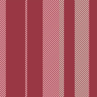 Dikey çizgiler kusursuz desen. Çizgiler vektör soyut tasarımı. Moda tekstili için uygun şerit dokusu.