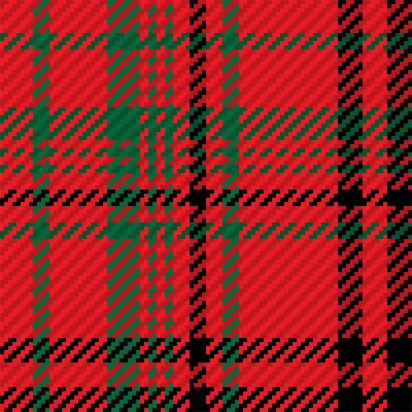 Modèle Sans Couture Tartan Écossais Carreaux Fond Répétable Avec Texture — Image vectorielle