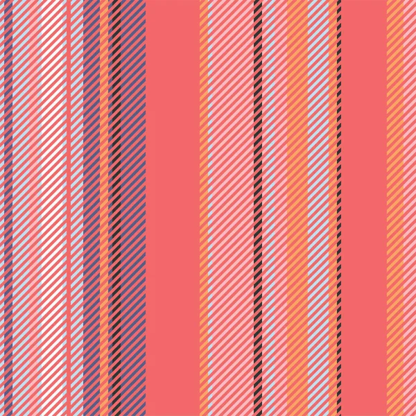 ストライプベクトルシームレスパターン カラフルな線の縞模様の背景 インテリアデザインとファブリックのための印刷 — ストックベクタ