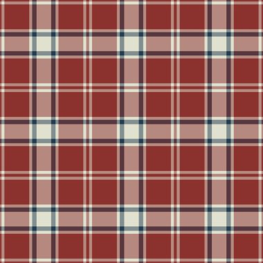 Ekose desenleri kontrol et. Tekstil süslemesinin vektör arkaplanı. Düz kumaş tasarımı. Tartan.