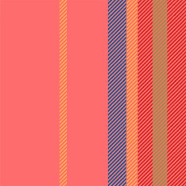 Dikey çizgi deseninin çizgili arka planı. Modern renklere sahip vektör çizgili doku.