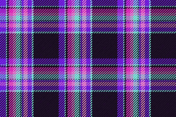 Padrão Sem Costura Xadrez Tartan Escocês Fundo Repetível Com Textura — Vetor de Stock