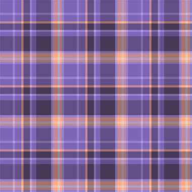 Ekose desenleri kontrol et. Tekstil süslemesinin vektör arkaplanı. Düz kumaş tasarımı. Tartan.