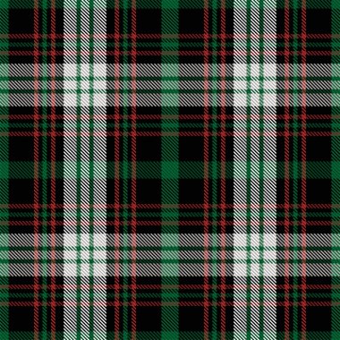Ekose desenli. Kumaş dokusunu kontrol et. Çizgili kare arka plan. Vektör tekstil tasarımı tartan.