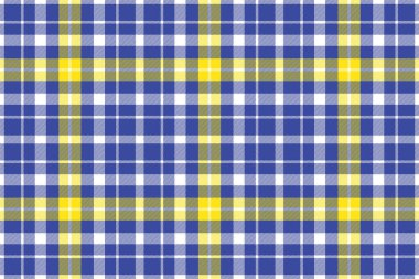 Ekose desenli. Kumaş dokusunu kontrol et. Çizgili kare arka plan. Vektör tekstil tasarımı. Tartan arkaplanı.