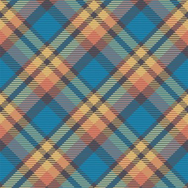 İskoç ekosesinin kusursuz deseni. Kumaş dokusunu kontrol ederek tekrarlanabilir arkaplan. Çizgili tekstil izinin düz vektör arkaplanı.