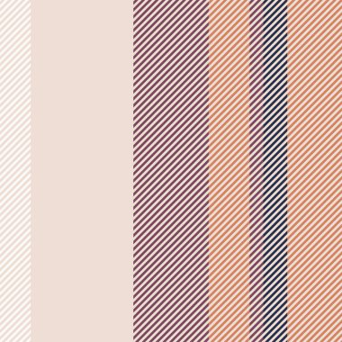 Dikey çizgiler kusursuz desen. Çizgiler vektör soyut tasarımı. Moda tekstili için uygun şerit dokusu.