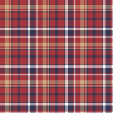Ekose desenleri kontrol et. Tekstil süslemesinin vektör arkaplanı. Düz kumaş tasarımı. Tartan.