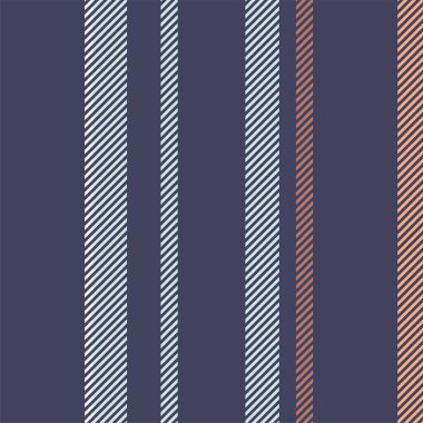 Dikey çizgiler kusursuz desen. Çizgiler vektör soyut tasarımı. Moda tekstili için uygun şerit dokusu.