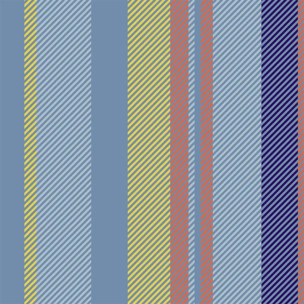 Stripes Vector Naadloos Patroon Gestreepte Achtergrond Van Kleurrijke Lijnen Bedrukking — Stockvector