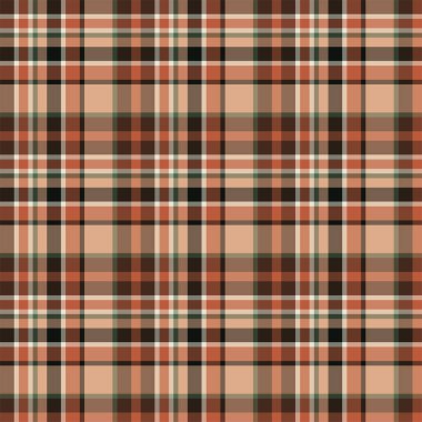 Ekose desenleri kontrol et. Tekstil süslemesinin vektör arkaplanı. Düz kumaş tasarımı. Tartan.