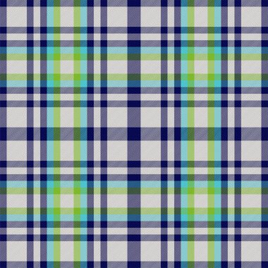 Ekose desenli. Kumaş dokusunu kontrol et. Çizgili kare arka plan. Vektör tekstil tasarımı tartan.