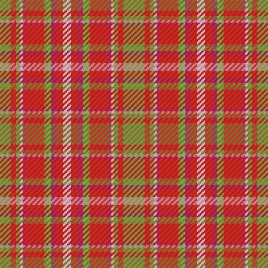 İskoç ekosesinin kusursuz deseni. Kumaş dokusunu kontrol ederek tekrarlanabilir arkaplan. Çizgili tekstil izinin düz vektör arkaplanı.