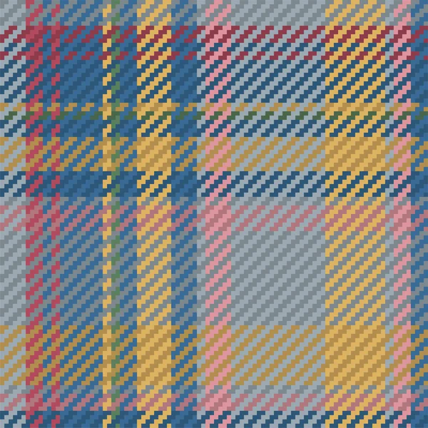 Naadloos Patroon Van Schotse Tartan Ruitjes Herhaaldelijke Achtergrond Met Controlestof — Stockvector