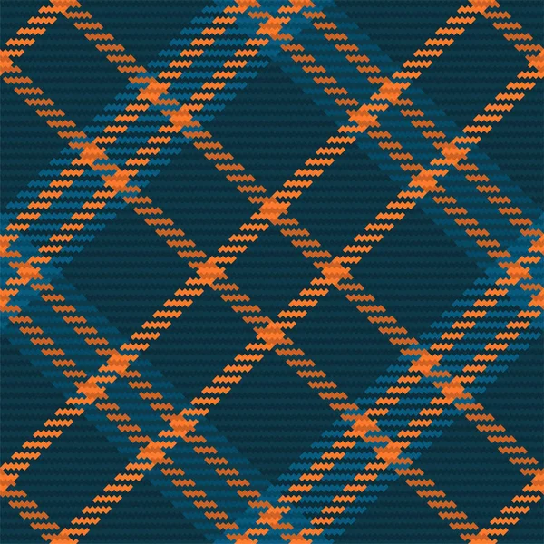 Padrão Sem Costura Xadrez Tartan Escocês Fundo Repetível Com Textura — Vetor de Stock