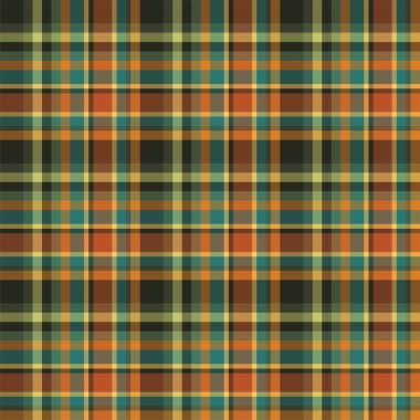 Ekose desenleri kontrol et. Tekstil süslemesinin vektör arkaplanı. Düz kumaş tasarımı. Tartan.