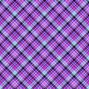 Ekose desenleri kontrol et. Tekstil süslemesinin vektör arkaplanı. Düz kumaş tasarımı. Tartan.