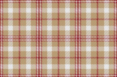 İskoç ekosesinin kusursuz deseni. Kumaş dokusunu kontrol ederek tekrarlanabilir arkaplan. Çizgili tekstil izinin düz vektör arkaplanı.
