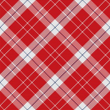 İskoç ekosesinin kusursuz deseni. Kumaş dokusunu kontrol ederek tekrarlanabilir arkaplan. Çizgili tekstil izinin düz vektör arkaplanı.