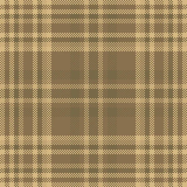 Modèle Carreaux Tartan Sans Couture Imprimer Texture Tissu Vérifier Fond — Image vectorielle