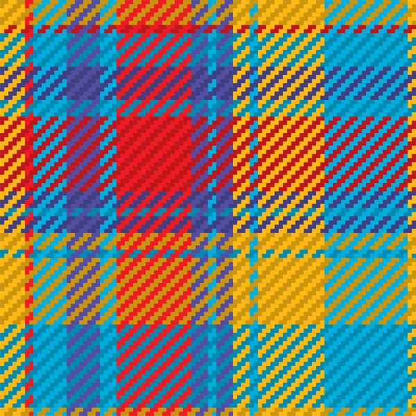 Modèle Sans Couture Tartan Écossais Carreaux Fond Répétable Avec Texture — Image vectorielle