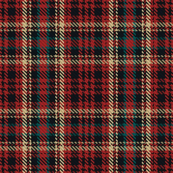 Tartan Xadrez Desenho Fundo Vetor Padrão Moda Vector Papel Parede — Vetor de Stock