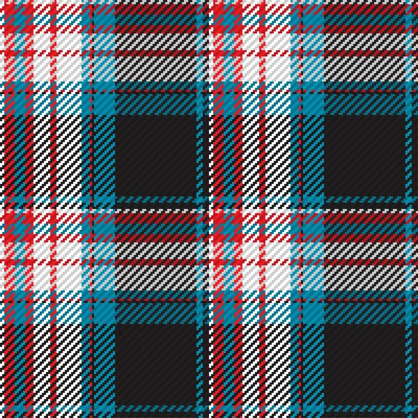 Seamless Pattern Scottish Tartan Plaid Repeatable Background Check Fabric Texture — Stock Vector