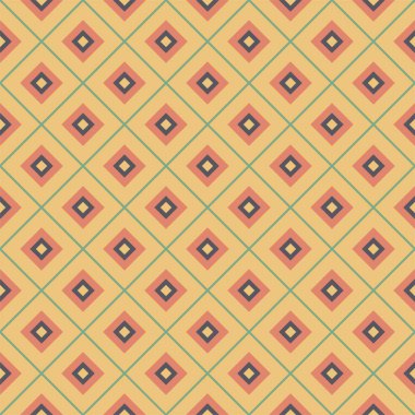 Kusursuz desenli geometrik. Renkli soyut arka plan. Vektör tasarımı. Modern biçim.