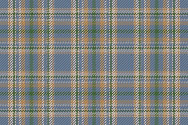 İskoç ekosesinin kusursuz deseni. Kumaş dokusunu kontrol ederek tekrarlanabilir arkaplan. Çizgili tekstil izinin düz vektör arkaplanı.