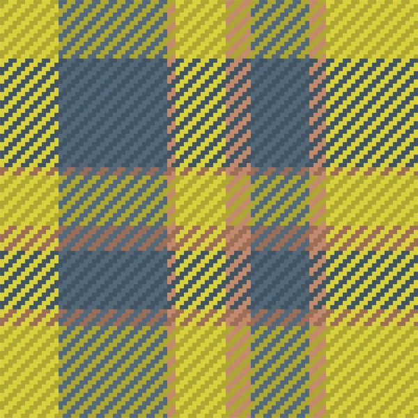 Padrão Sem Costura Xadrez Tartan Escocês Fundo Repetível Com Textura — Vetor de Stock