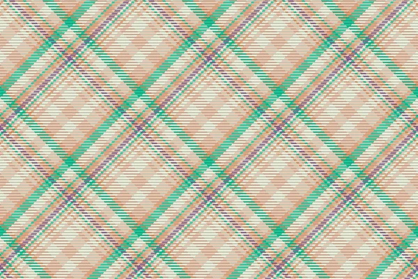 Seamless Pattern Scottish Tartan Plaid Repeatable Background Check Fabric Texture — Stock Vector