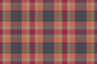 Ekose desenli. Kumaş dokusunu kontrol et. Çizgili kare arka plan. Vektör tekstil tasarımı tartan.