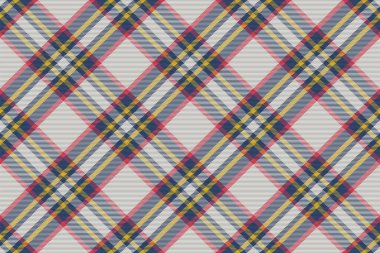 Ekose desenli. Kumaş dokusunu kontrol et. Çizgili kare arka plan. Vektör tekstil tasarımı tartan.