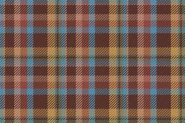 Tartan desenli, kusursuz vektör arkaplanı. Flanel gömlek, battaniye, fırlatma ya da diğer modern tekstil tasarımlarını kontrol et.. 