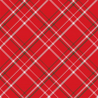 İskoç ekosesinin kusursuz deseni. Kumaş dokusunu kontrol ederek tekrarlanabilir arkaplan. Çizgili tekstil izinin düz vektör arkaplanı.